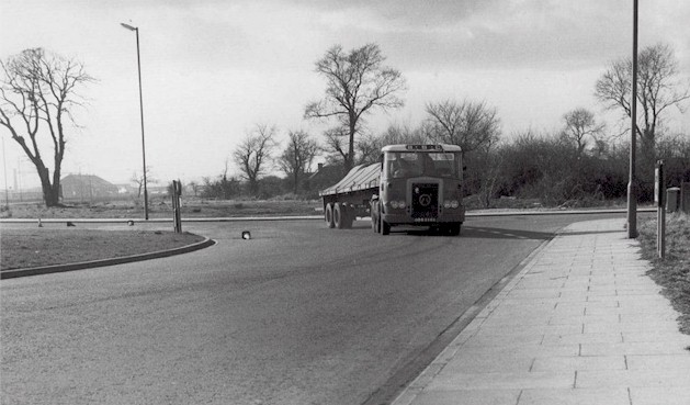 Spytty Road - Nash Road Roundabout