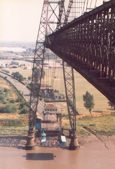 Transporter Bridge facing Stevenson Road